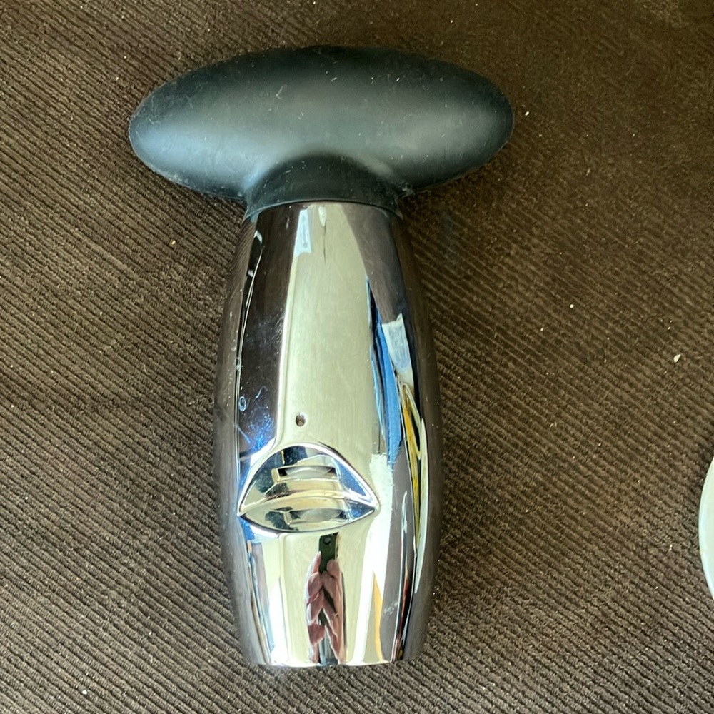Black and Silver Corkscrew